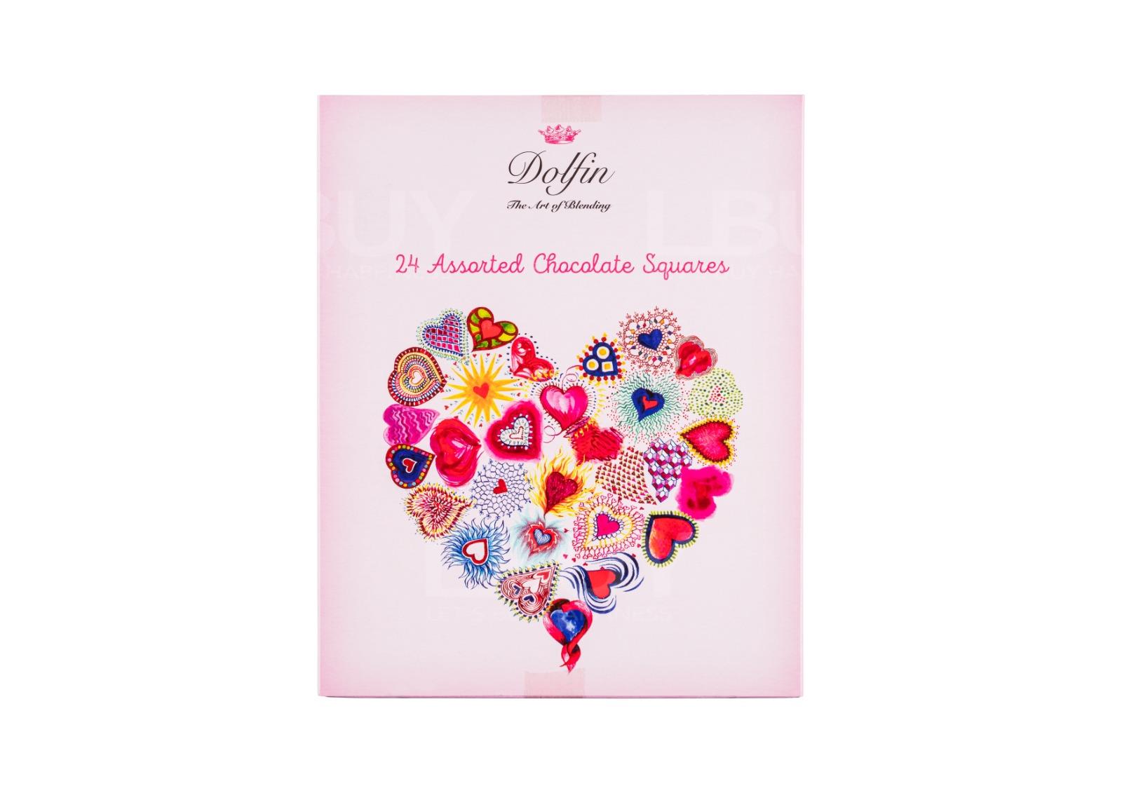 LOVE 24 Chocolate Squares I (108g)