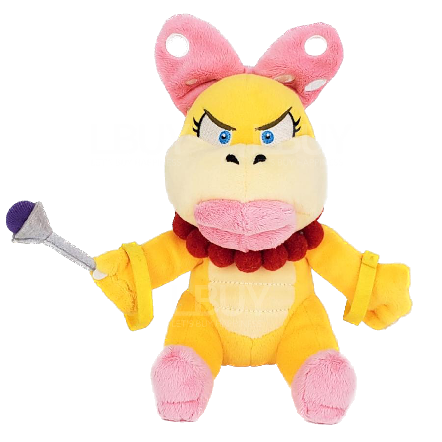 Super Mario系列 All Star Collection Plush Doll Wendy O. Koopa (S) 17cm