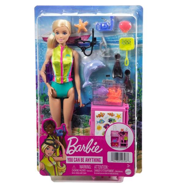 芭比海洋生物學家玩具套裝