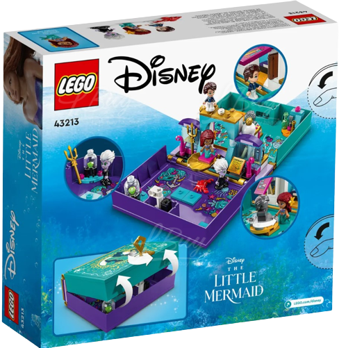 LEGO 43213 Disney The Little Mermaid Story Book 5+