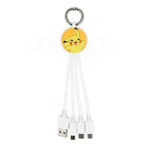 Pokemon 3in1 充電線 (比卡超)