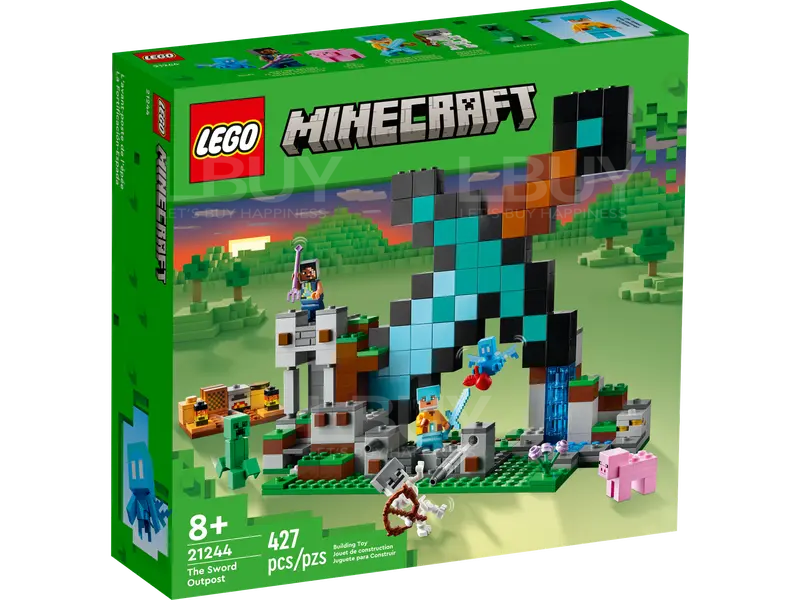 LEGO 21244 Minecraft 刀剑前哨 8+