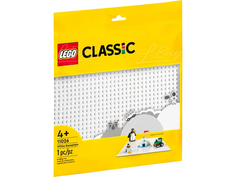 LEGO 11026 Classic 白色底板 4+