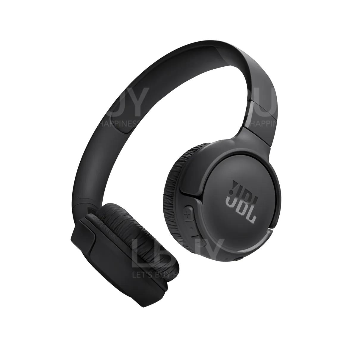 JBL TUNE 520BT Wireless On-ear Headphones (Black)
