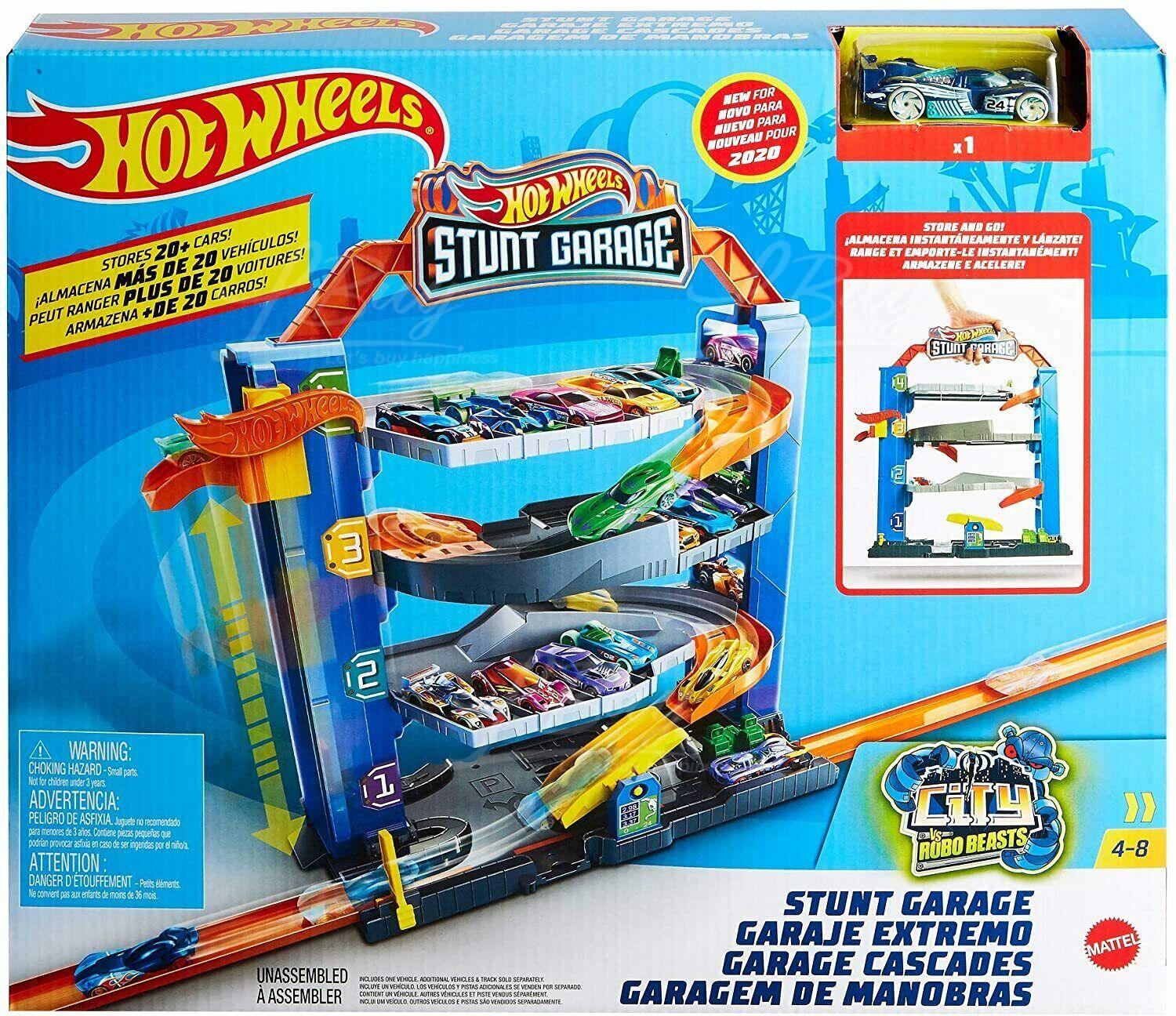 GNL70 Hot Wheels® Stunt Garage Playset