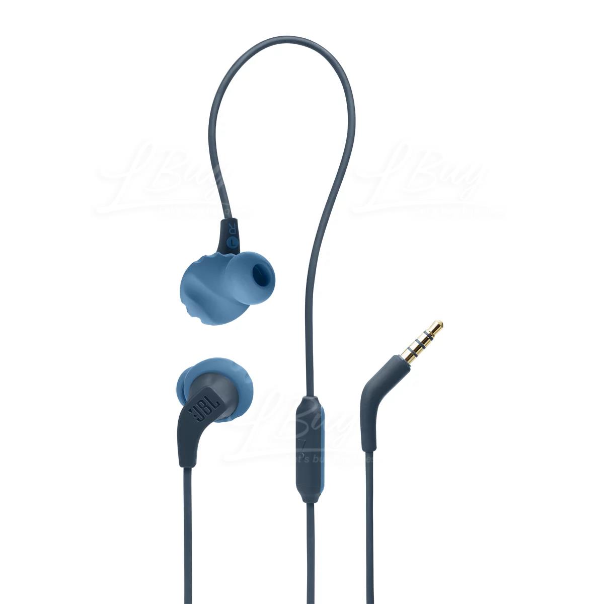 JBL Endurance Run 2 Waterproof In-Ear Sport Headphones (Blue)