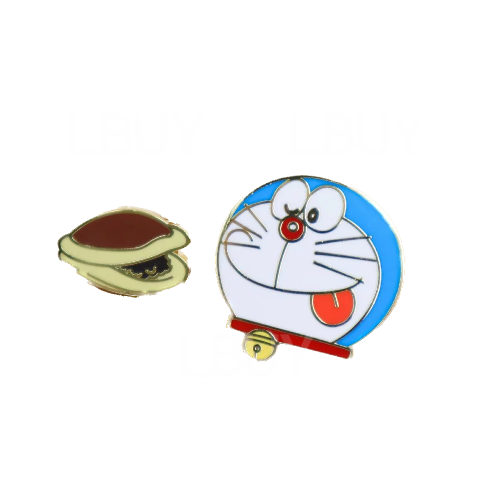 多啦A夢 想吃銅鑼燒琺瑯徽章組別針 Doraemon X murmur