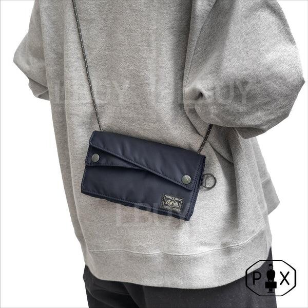Porter-Porter PX Tanker Sling Purse (L) 掛繩銀包 海軍藍色