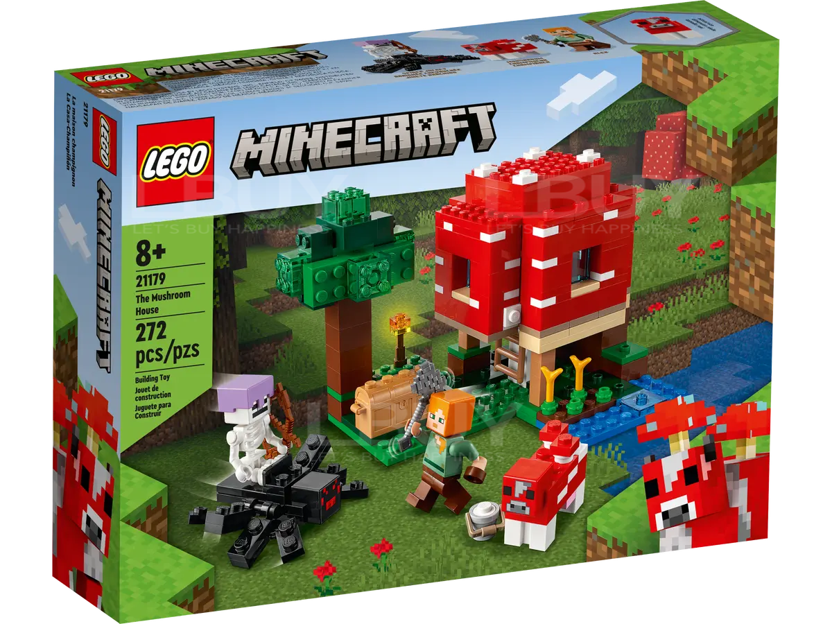 LEGO 21179 Minecraft 蘑菰屋 8+