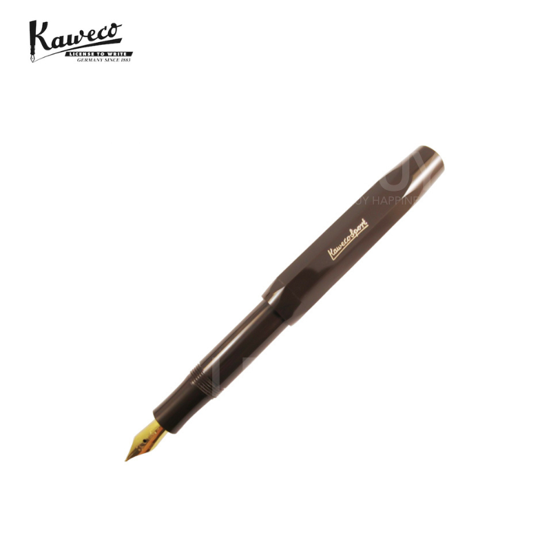 Kaweco CLASSIC SPORT Fountain Pen Chocolate Brown EF with tin box with 0.5mm nib