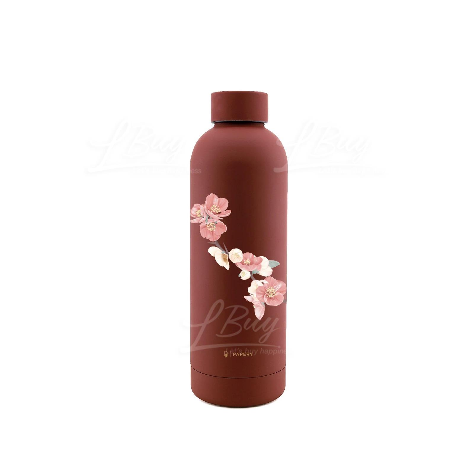 Papery 冷热保温瓶 [樱花恬谧] (500ml)