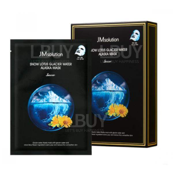 SNOW LOTUS GLACIER WATER ALASKA Mask SNOW 10pieces
