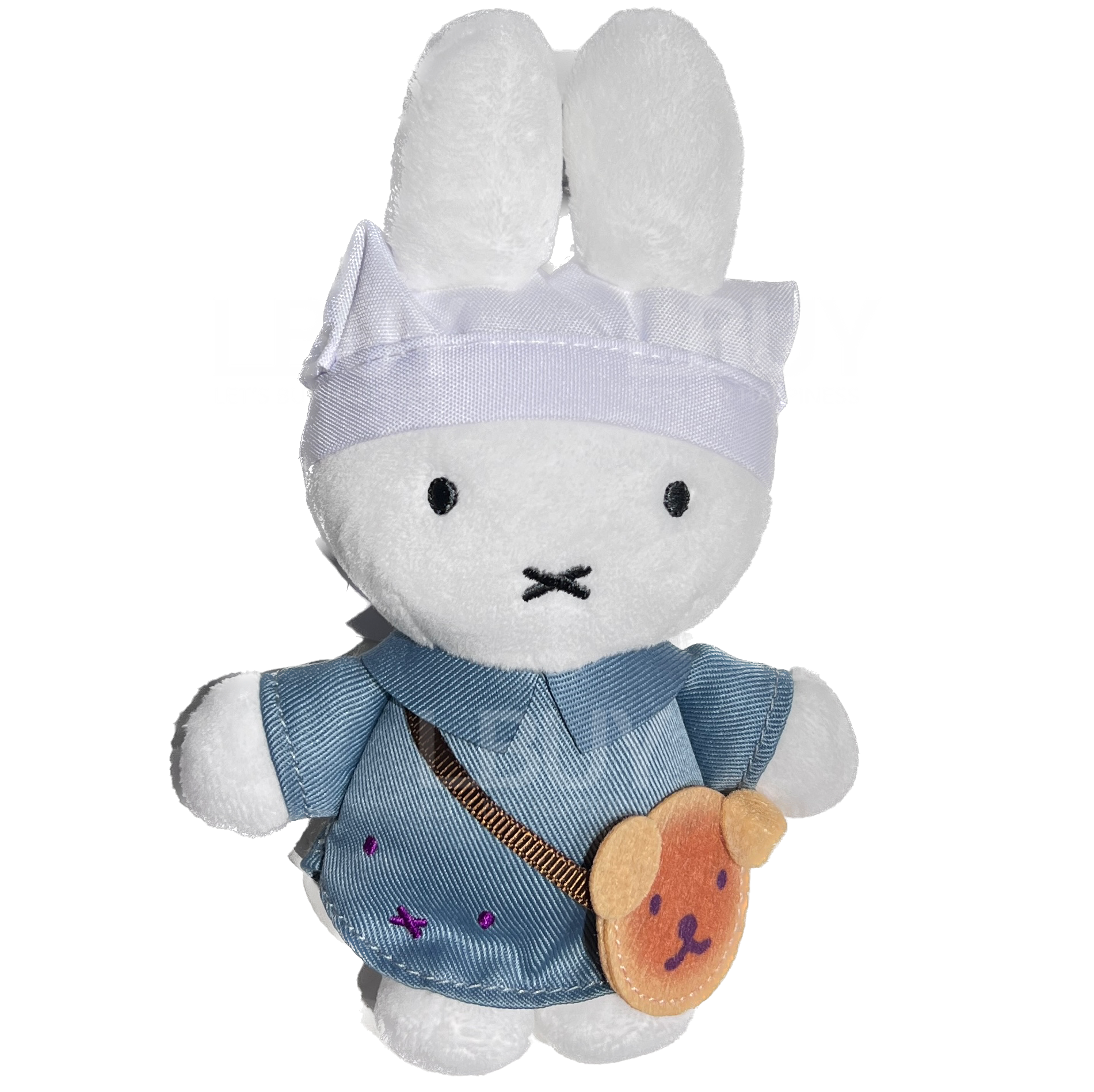 Miffy Kitchen Collection Miffy Fur Doll Grey Blue Skirt