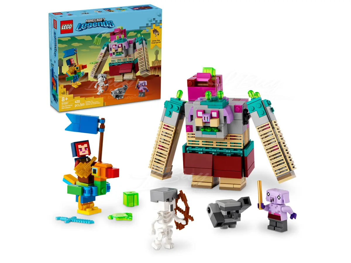 LEGO 21257 Minecraft 暴食豬大對決 8+