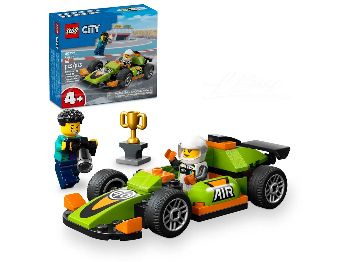 LEGO 60399 City Green Race Car 4+