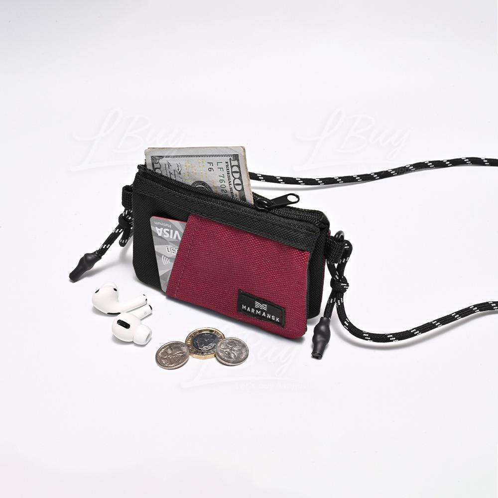LOVOZERO LITEN 轻松出门随身小物包 钱包 (Black & Red)