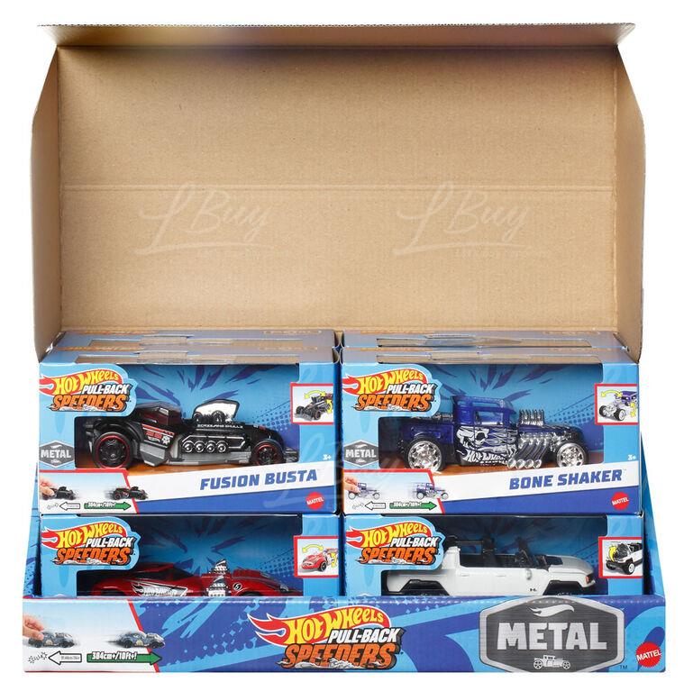 HPT04 953C Hot Wheels® Pullbacks Assortment CDU