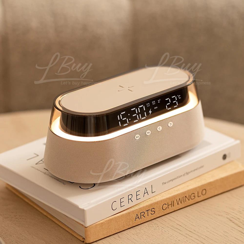 LuminaCharge Cyber PLAY all in one charging station Yellow Cream