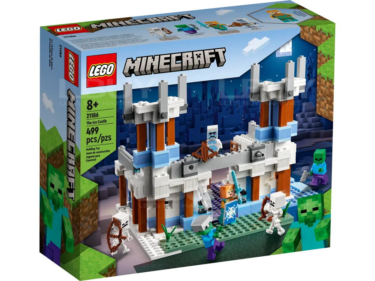 LEGO 21186 Minecraft 冰雪城堡 8+