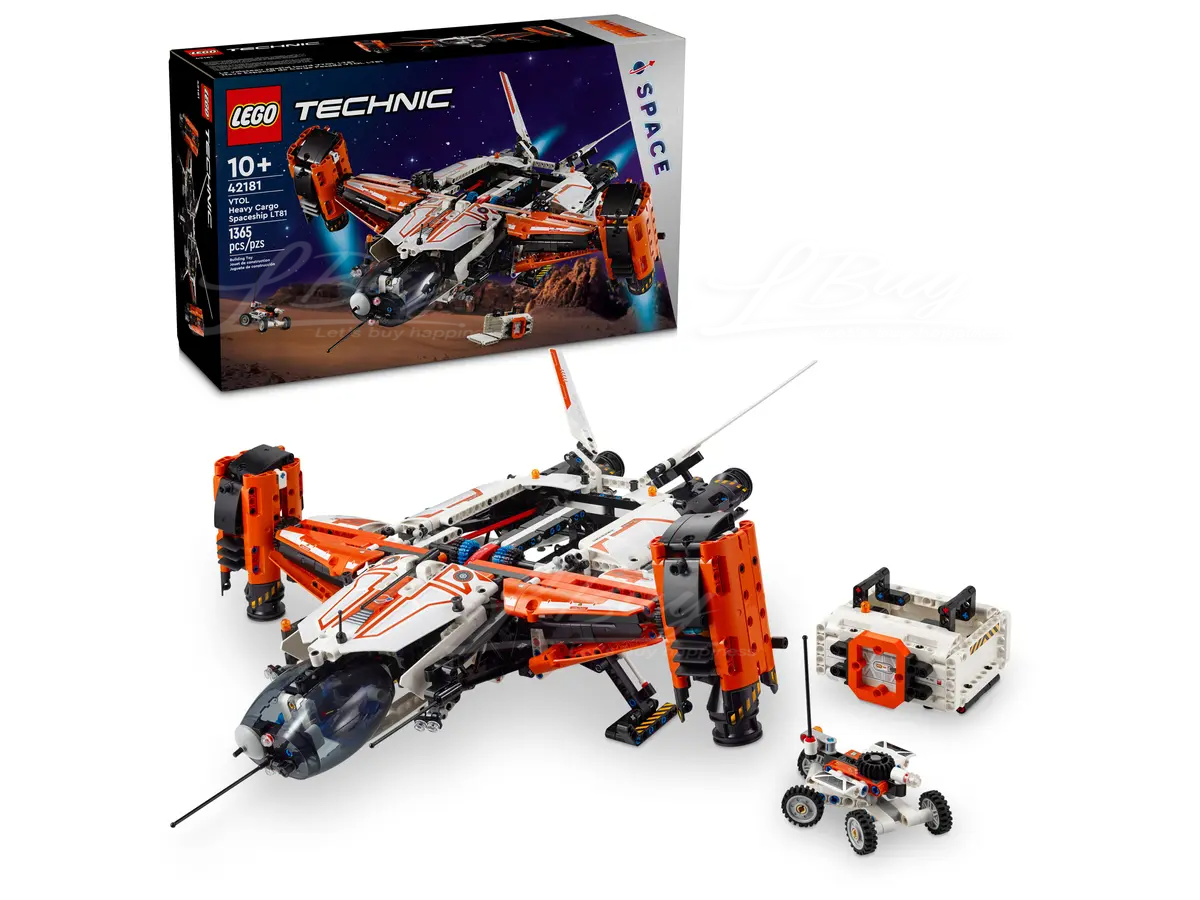 LEGO 42181 Technic VTOL Heavy Cargo Spaceship LT81 10+
