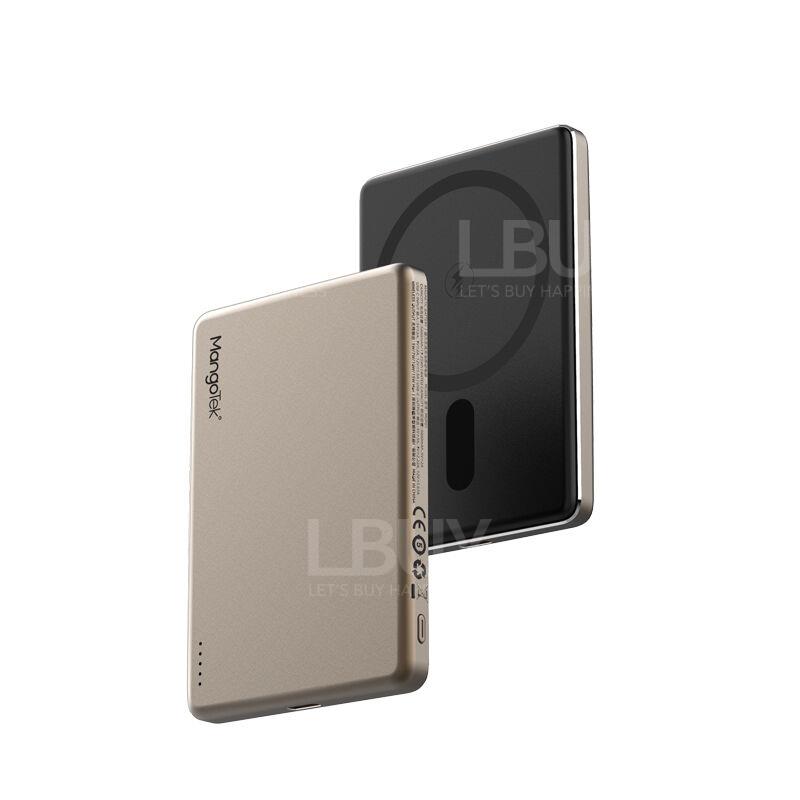 Mangotek MagSafe 5000mAh PD20W PowerBank - Titanium Gold