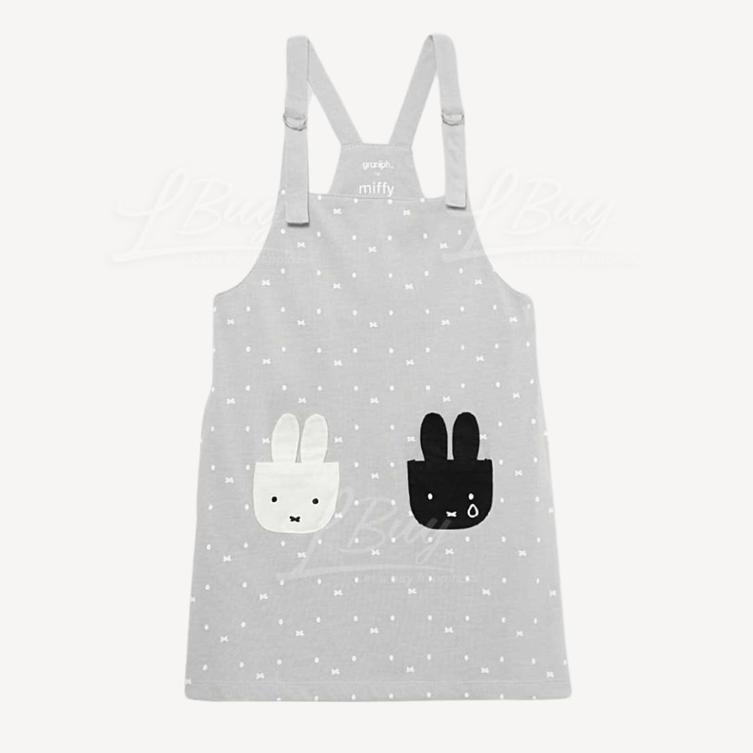 Miffy童裝灰色吊帶衫（尺寸：110,130）