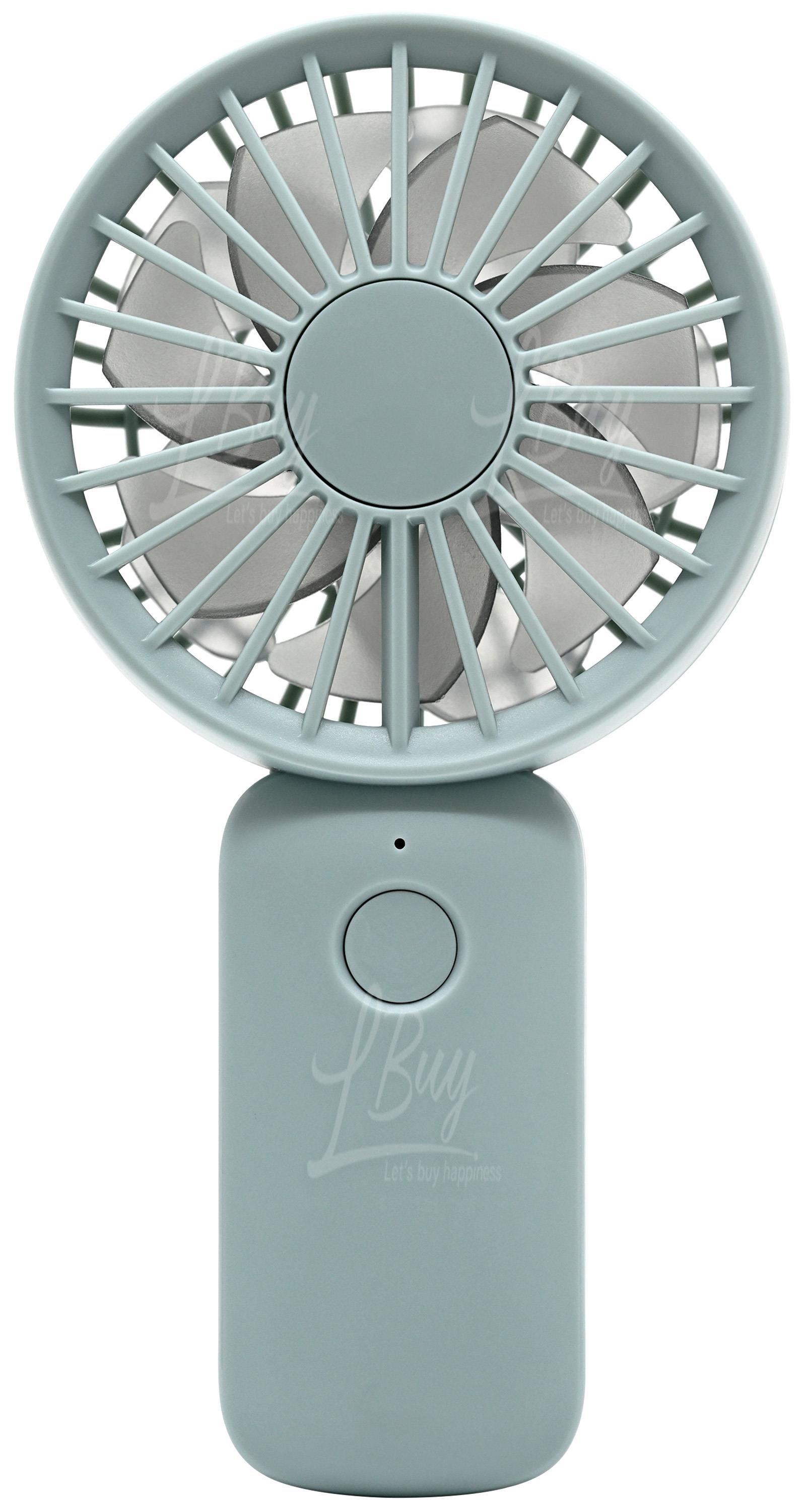 Rhythm Silky Wind Handy Fan S 手提座枱兩用 USB 風扇 藍色