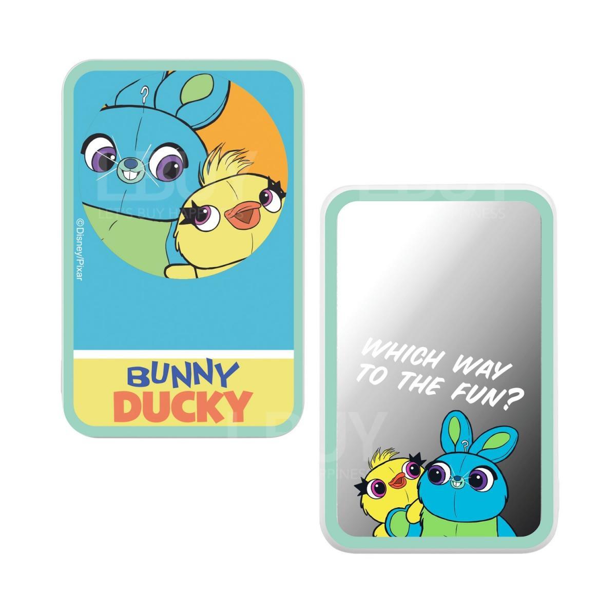 迪士尼 反斗奇兵系列 镜面磁吸行动电源 10000mAh Bunny and Ducky