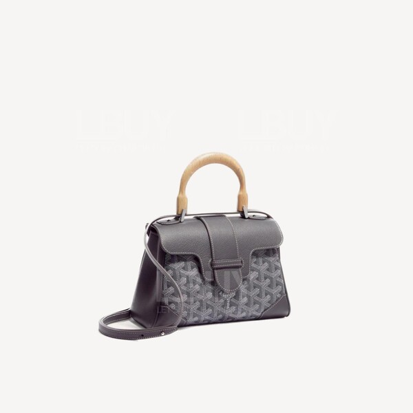 Goyard-Goyard Saïgon Souple Mini Bag Grey