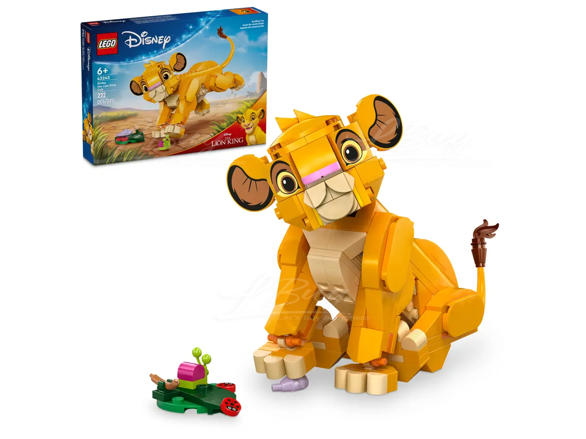 LEGO 43243 Disney Classic 幼年狮子王辛巴 6+