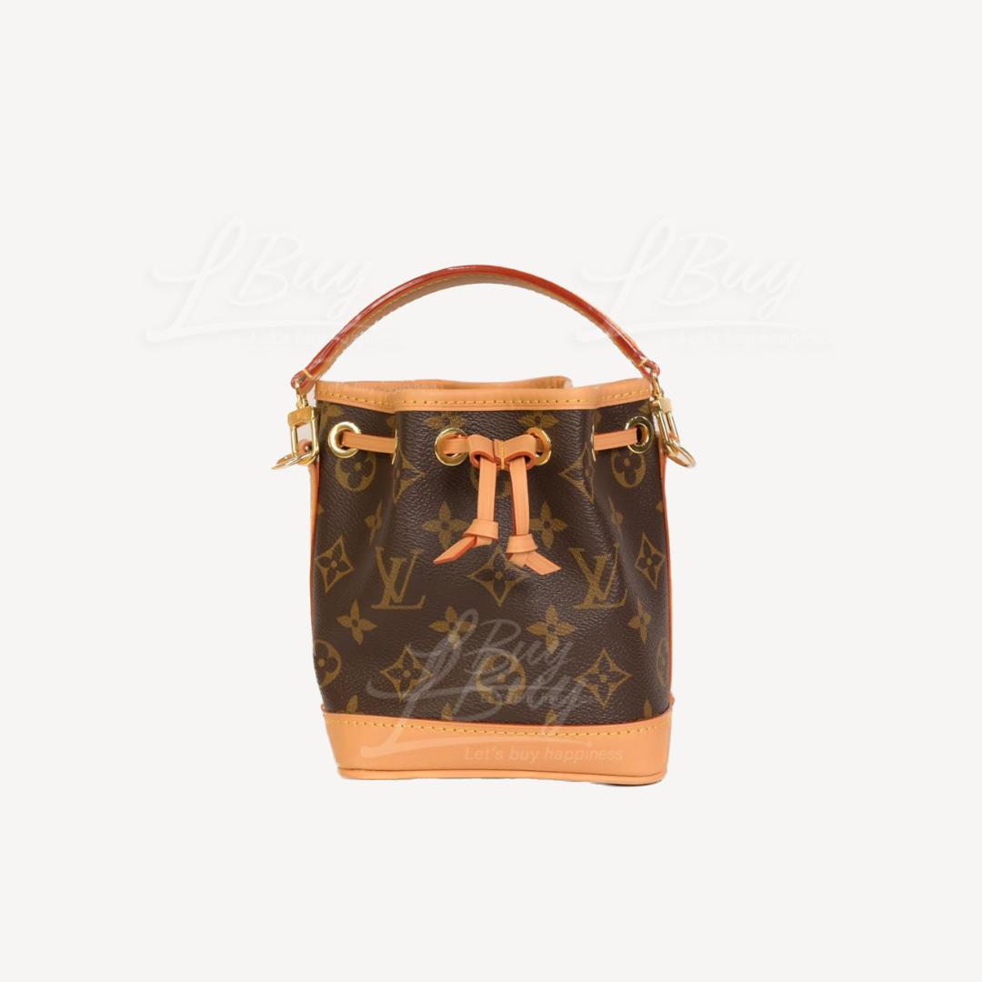 LV NANO NOE Monogram 手袋斜揹袋 M81266