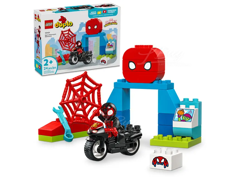 LEGO 10424 DUPLO Marvel Spin's Motorcycle Adventure 2+