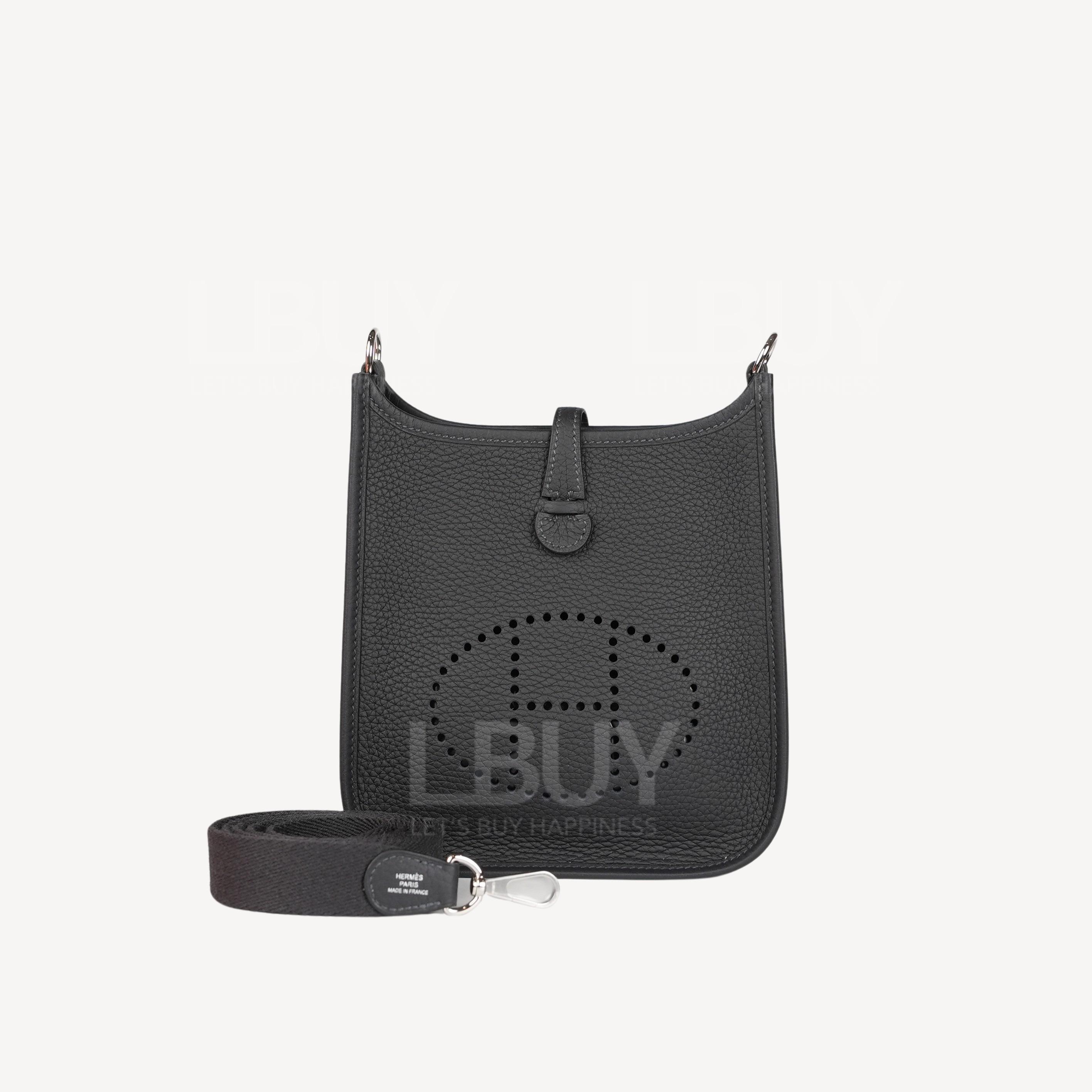 Hermes Mini Evelyne 16 Amazone Bag Caban phw