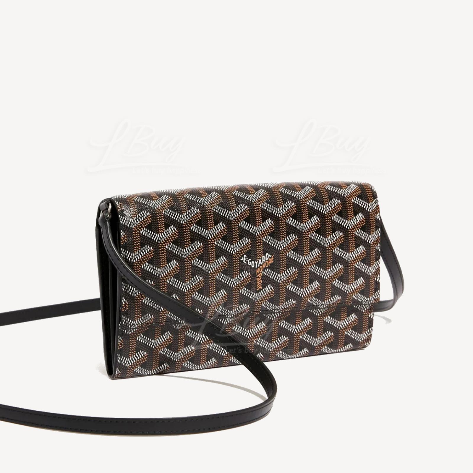 Goyard Varenne Continental Wallet Black