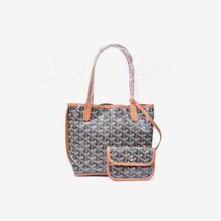 Goyard Anjou Mini Bag Tote Bag Black and Tan