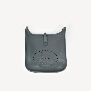 Hermes Evelyne 29 Bag 黑色 金扣