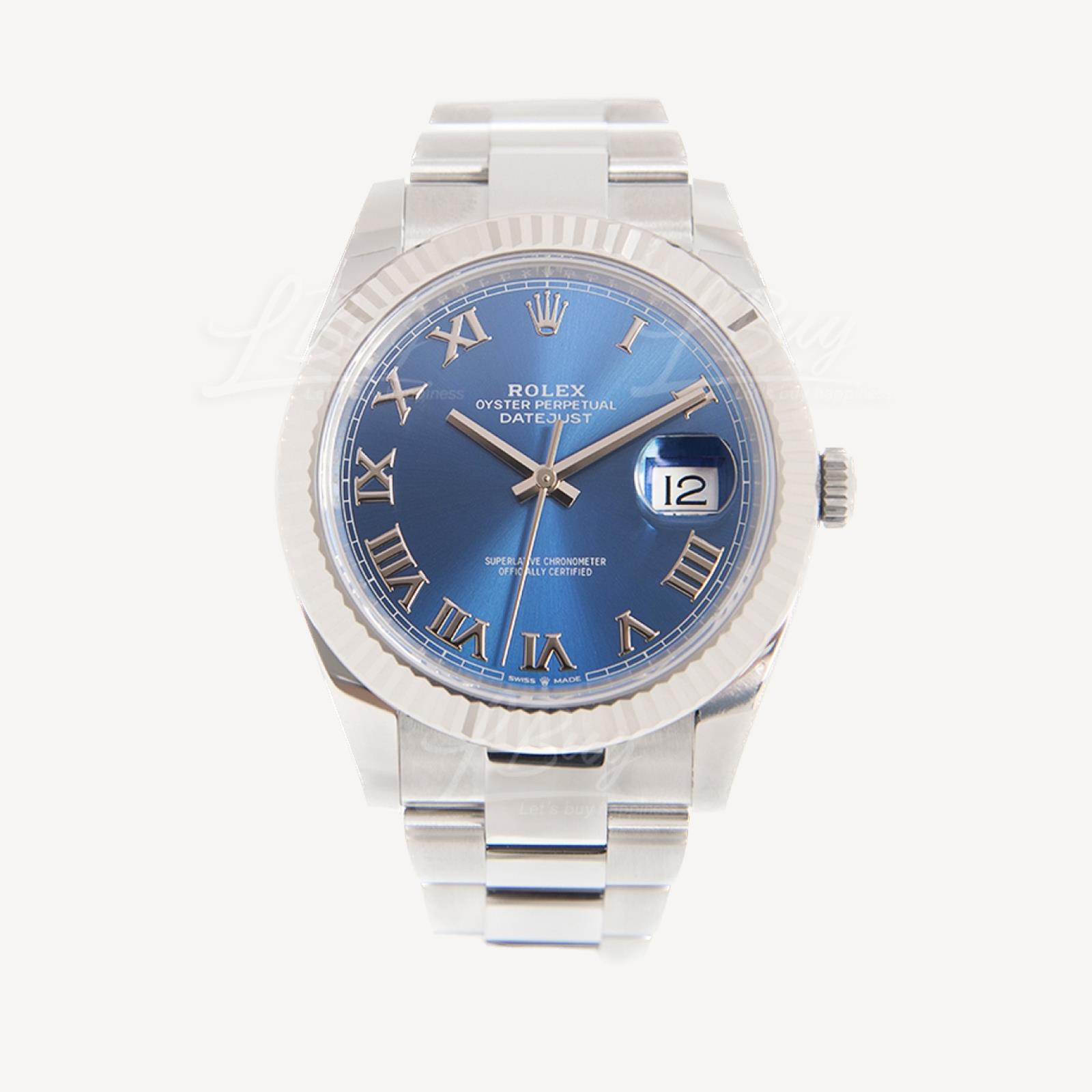 Rolex 勞力士 Datejust 41 126334 藍面羅馬字錶
