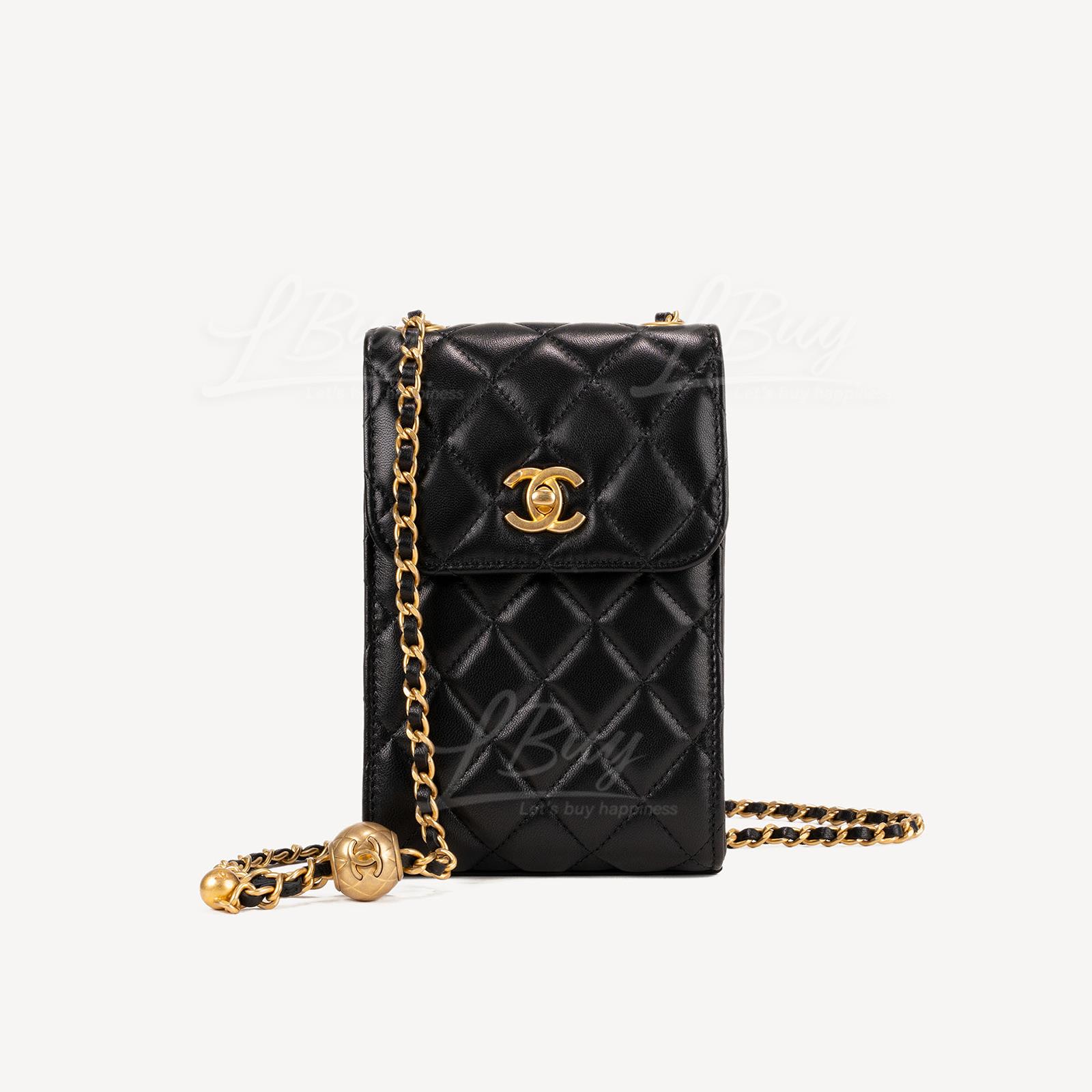 Chanel Phone Holder with Chain AP1448