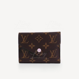 LV Victorine Wallet Rose Ballerine M62360