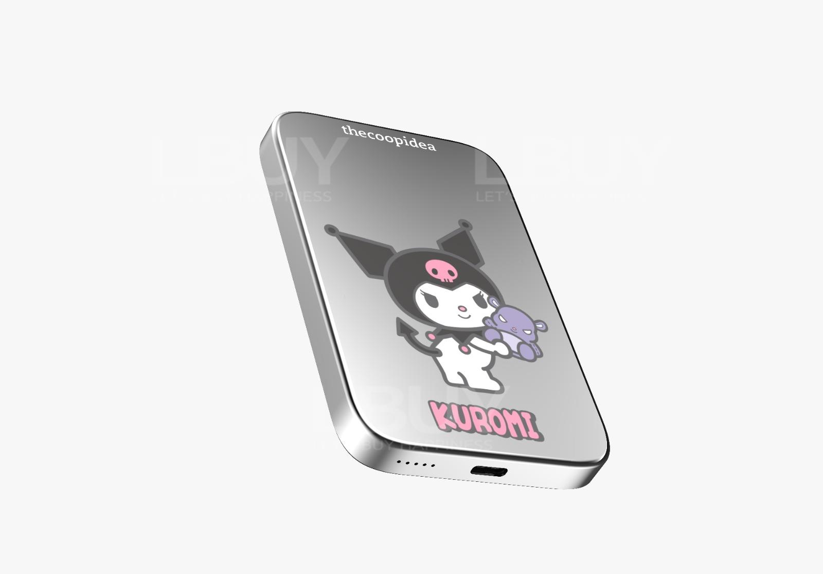 thecoopidea x Sanrio Shine 5000mAh 磁吸式行动电源 Kuromi