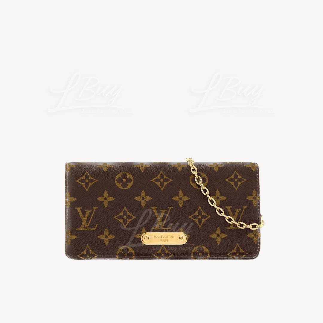 LV Wallet On Chain Lily M82509
