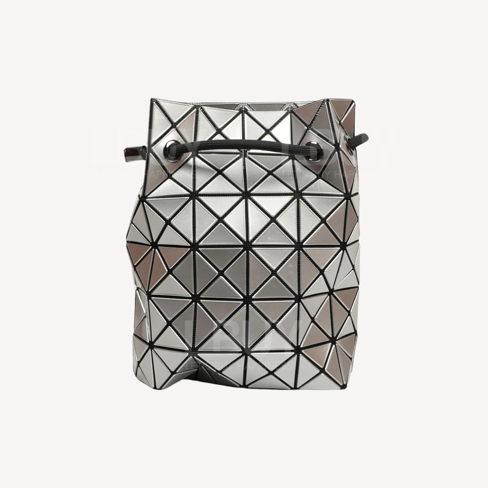 Bao Bao Issey Miyake Wring 2Way Bag Silver AG531