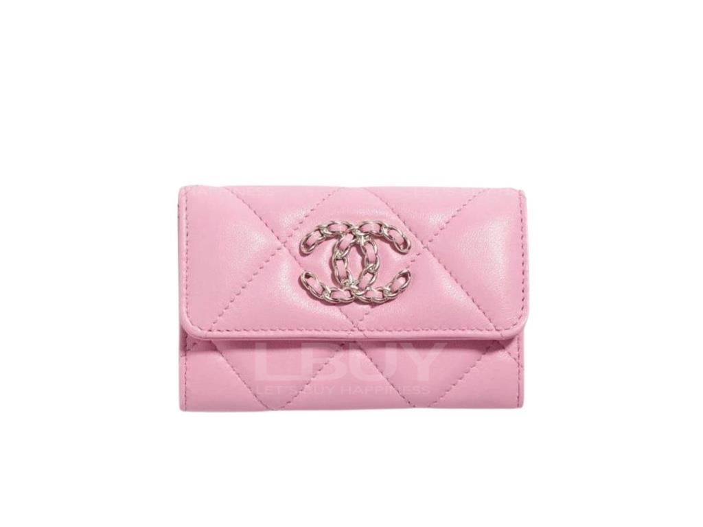 Chanel 19 垂盖卡片套 AP1790