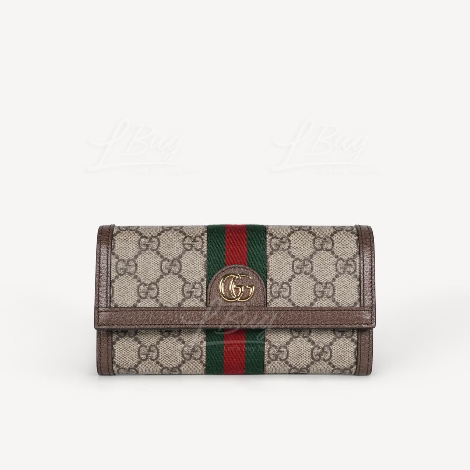 Gucci Ophidia GG Continental Wallet