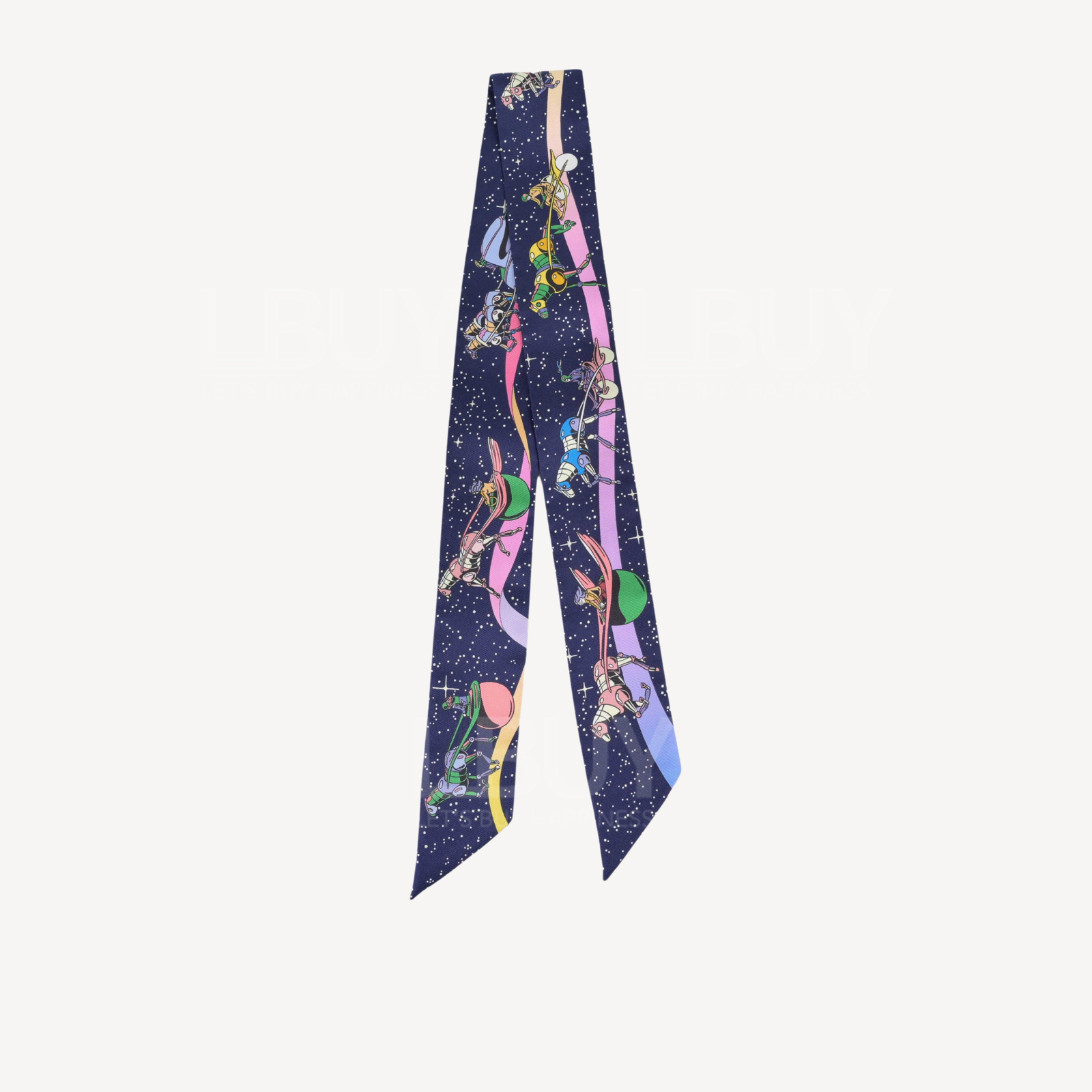 Hermes Twilly Space Derby 金属马图桉 海军蓝 玫瑰粉 并色