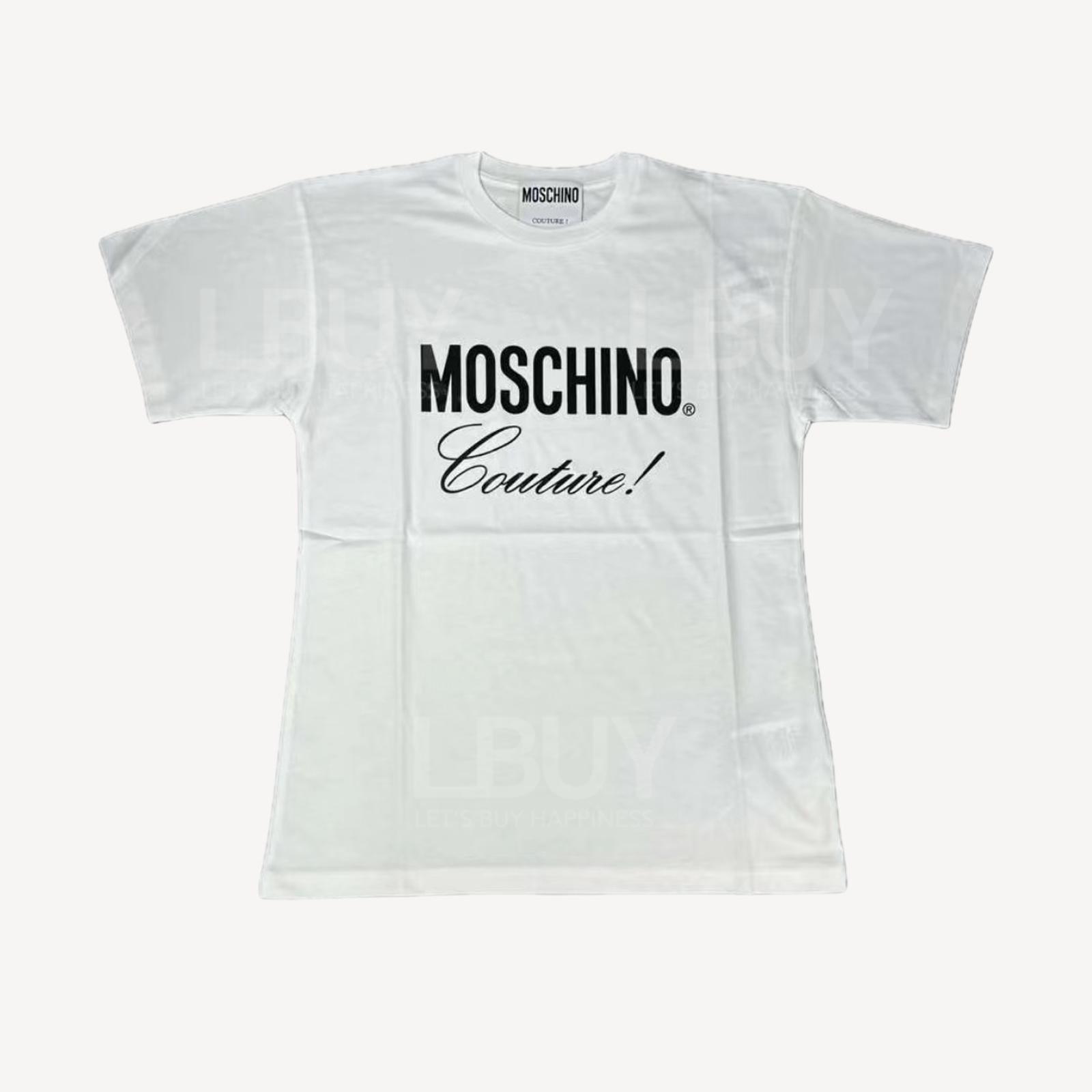 Moschino Couture 主線白色寬鬆短袖T恤