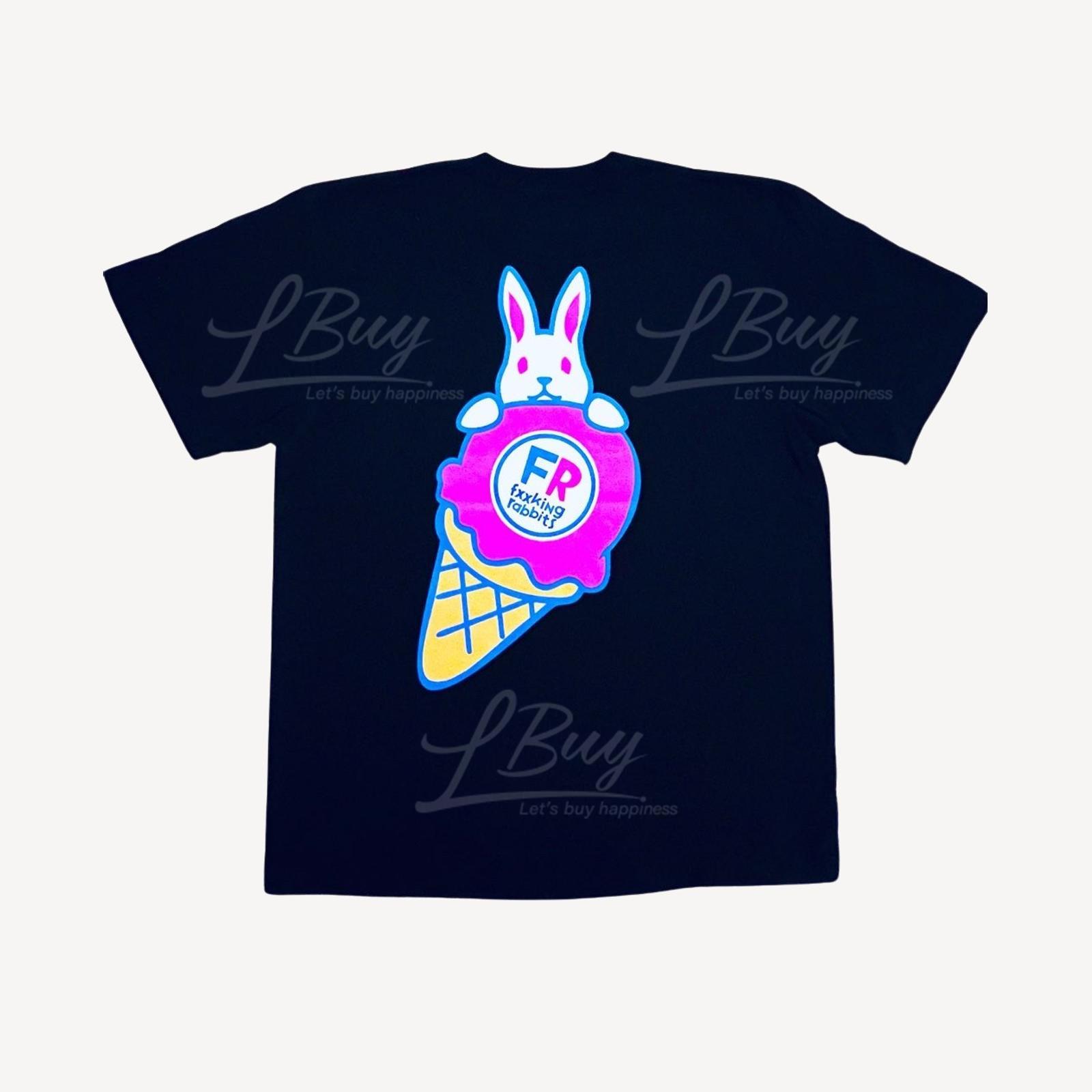FR2月桃 Rabbit Ice Cream T-shirt 