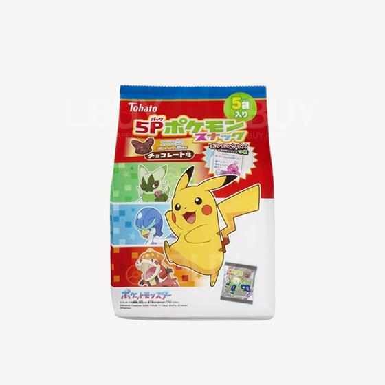 桃哈多 Pokemon 朱古力脆片(5包装)