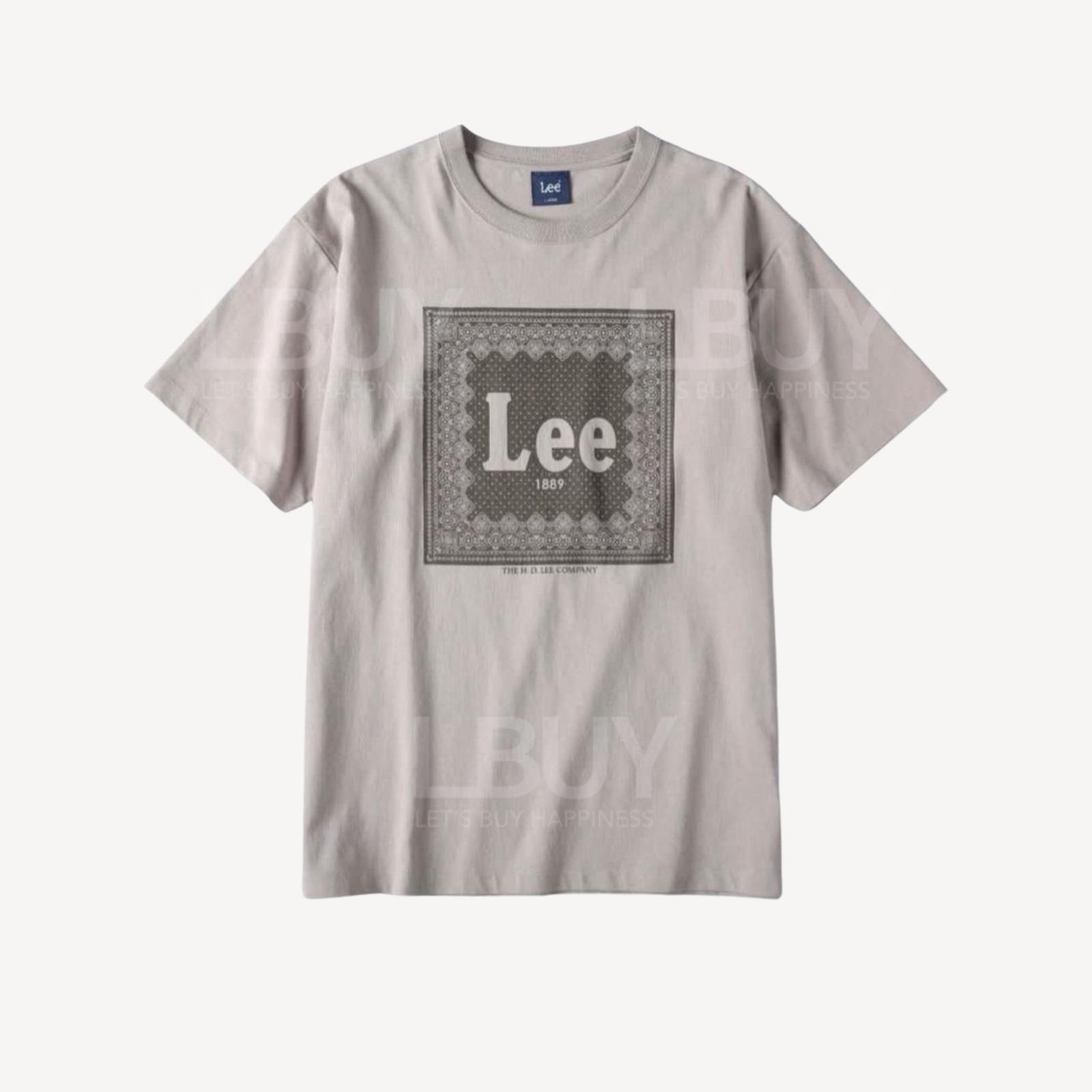 Lee腰果花print Tee
