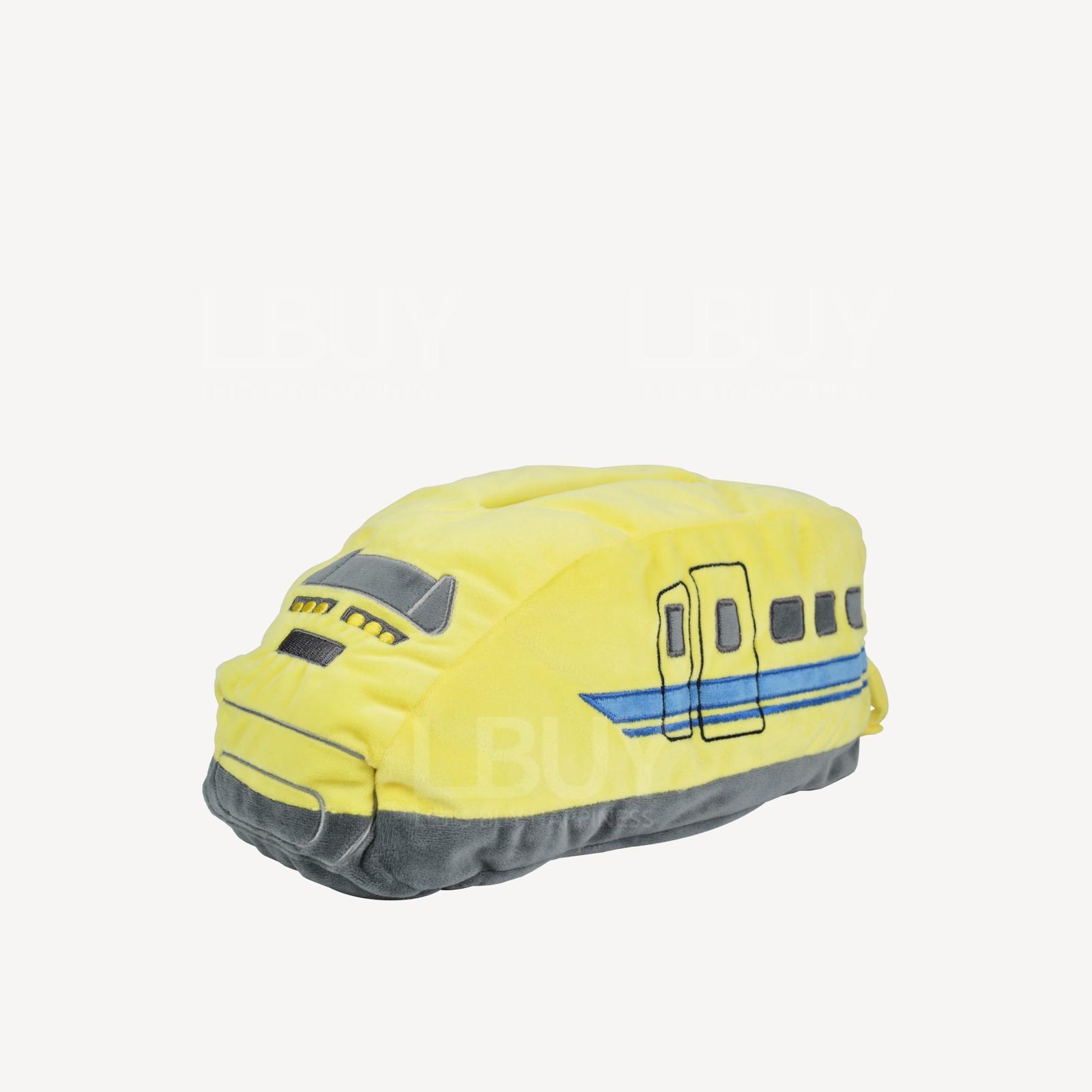 新幹線公仔紙巾套紙⼱盒 Dr. Yellow 款